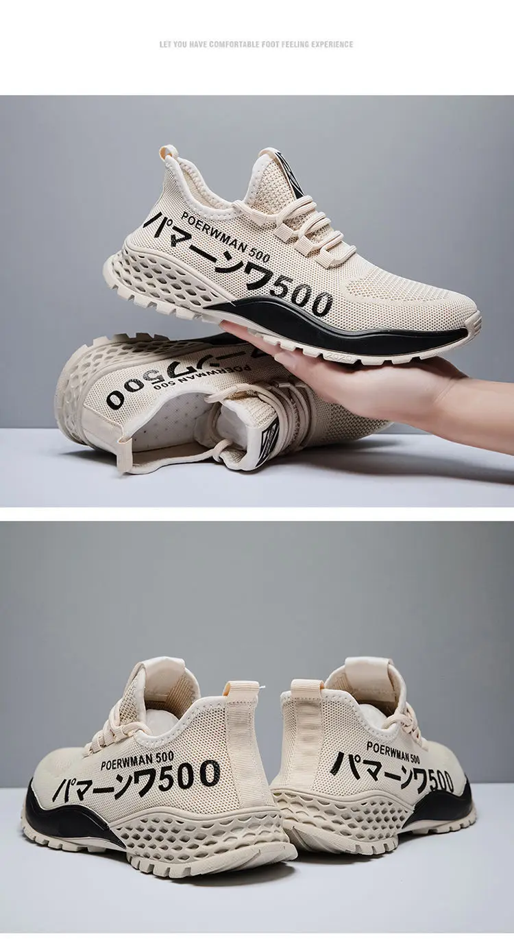 Wholesale Cheap Breathable Casual Shoes For Men Light Walking Men Lace