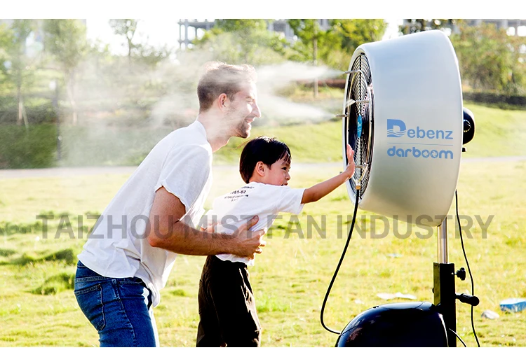 Mounted Water Misting Fan, Wall, 220, 145m3 - detail 26