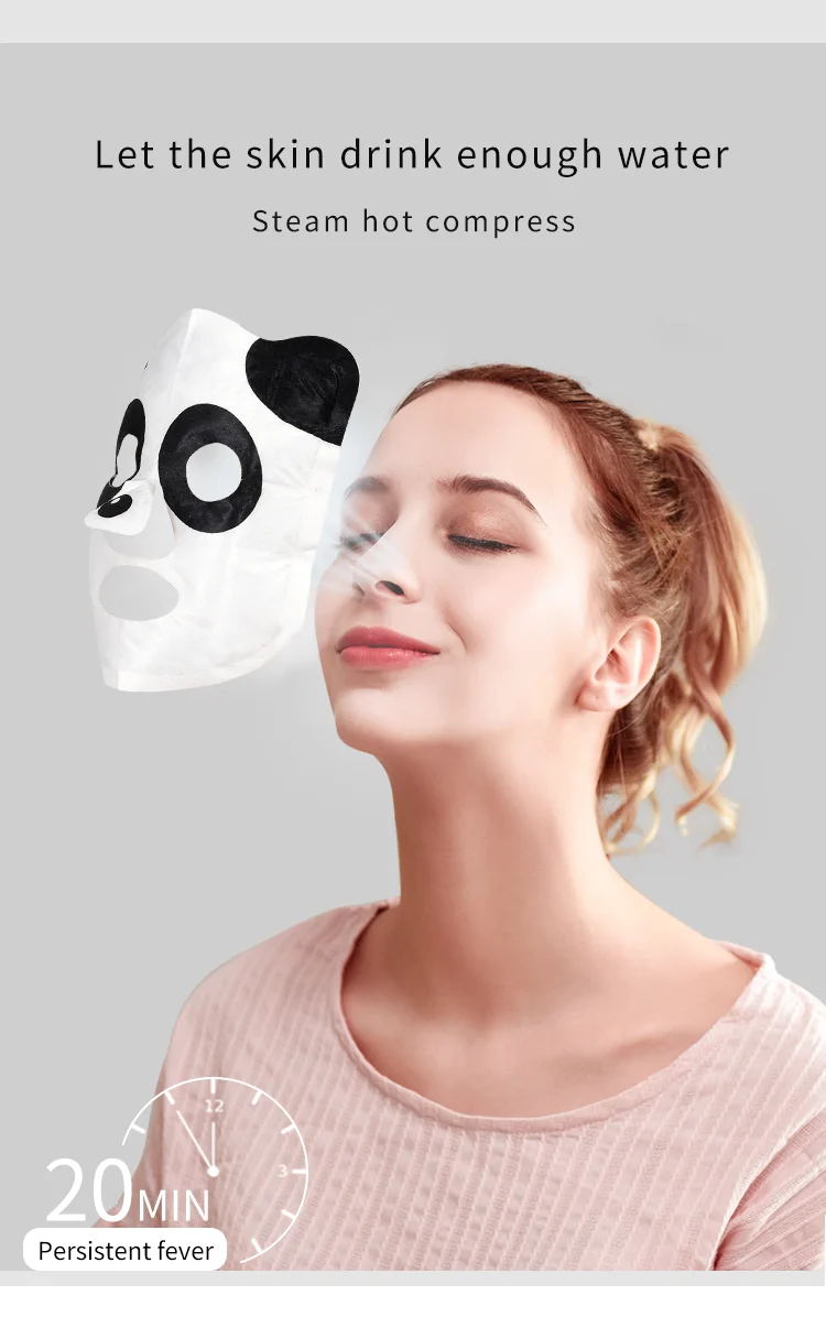 Self Heating Skin Care Products Hot Steam Face Mask Eye Patch