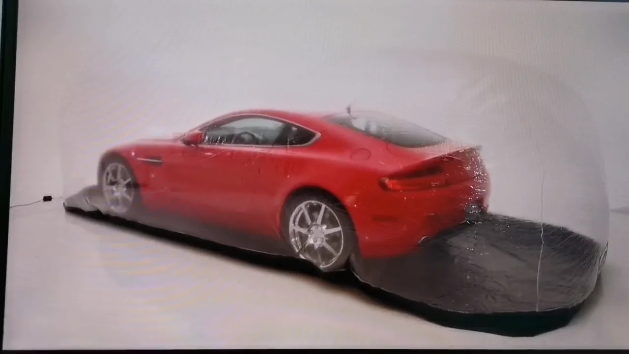 Cheap Price Soft Pvc Inflatable Colorful Car Wash Mat Cleaning Garage Plastic Floor Containment