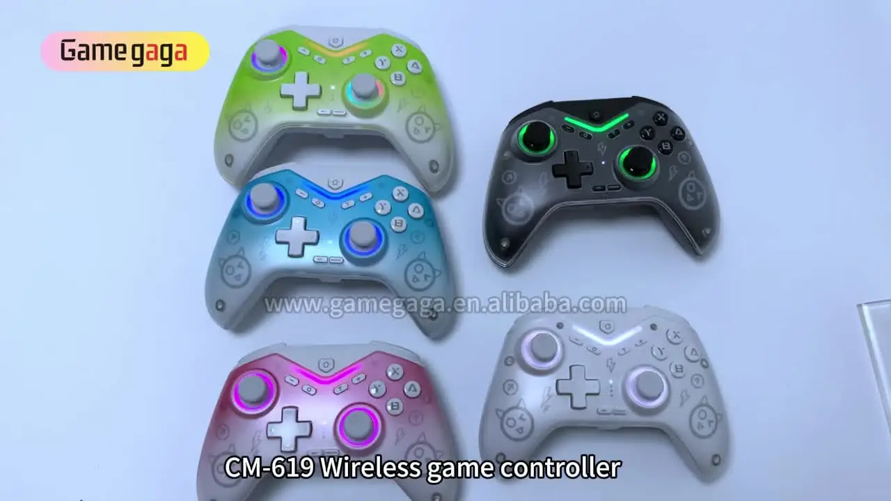 CM-619 Gaming Controller - Wireless BT Joystick for Switch