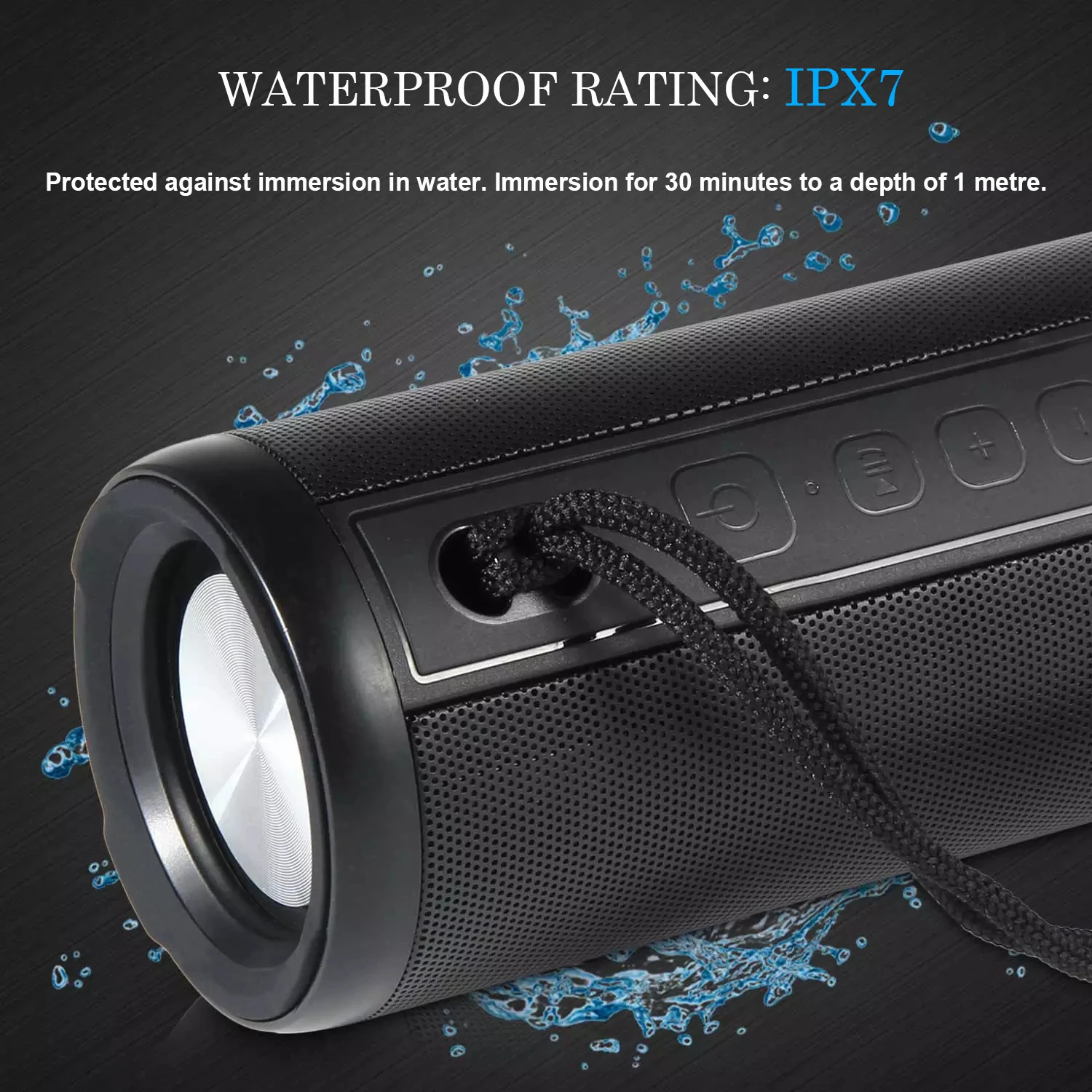 ZOODO Metal 10W Hi-fi Handsfree Bluetooth Speaker High End Stereo Wireless Bluetooh Speaker - ANKUX.COM