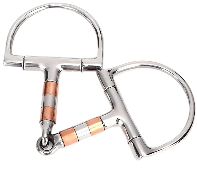 D Shape Horse Chewing Mouth Roller Bit Low Leverage Stainless Steel