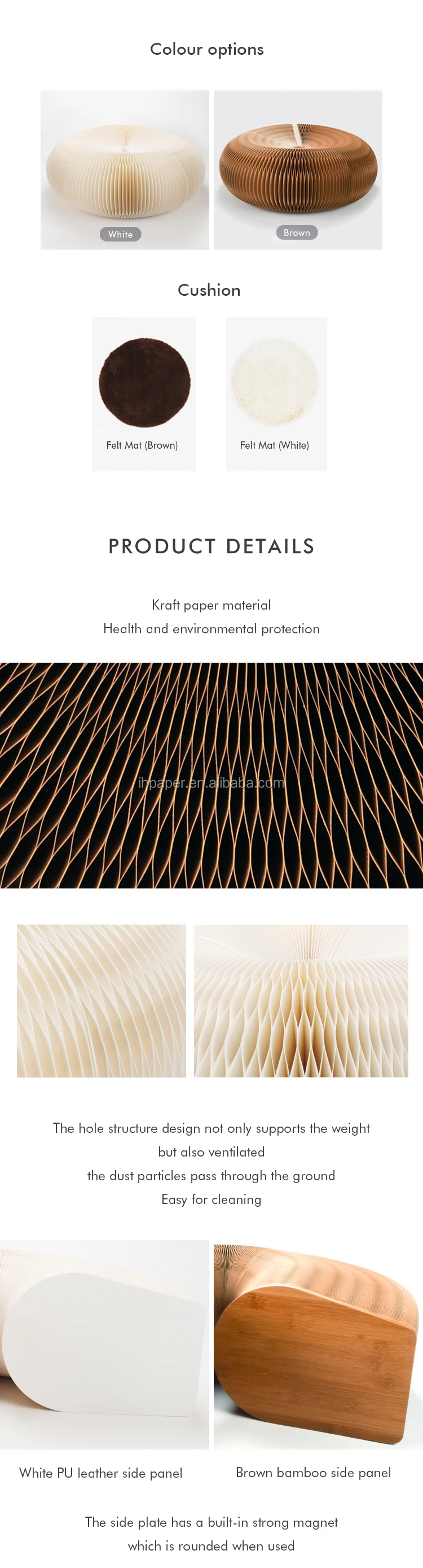 Hotsale Space Saving Futon For Yoga Eco Friendly Futon Paper