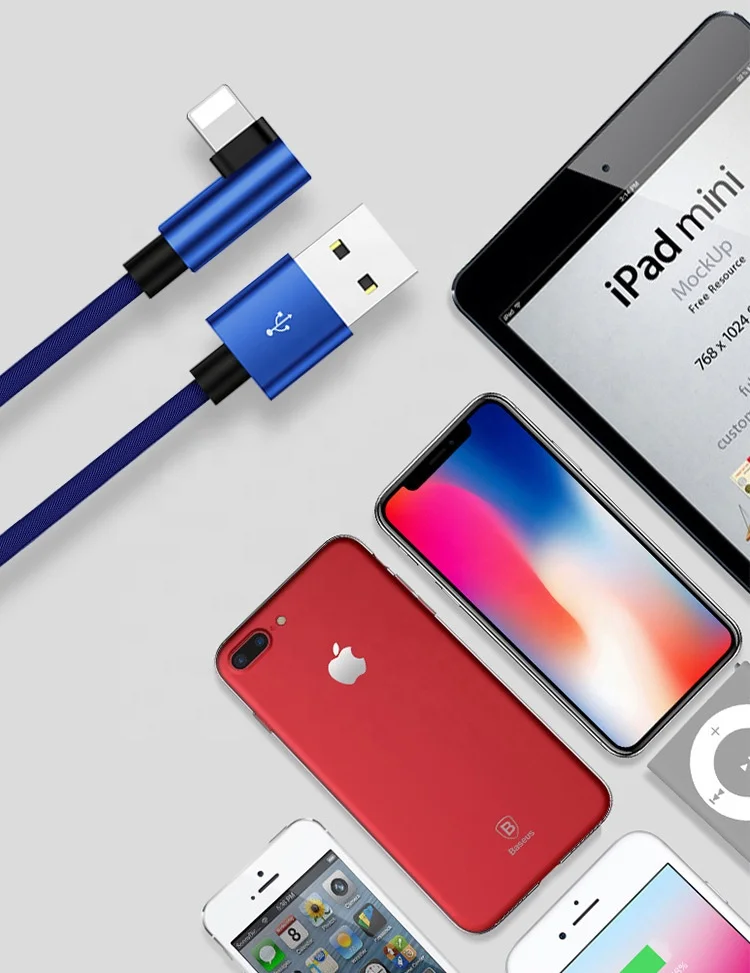 90 Degree Right Angle Micro USB cable Android Charger Cable for Samsung - ANKUX.COM