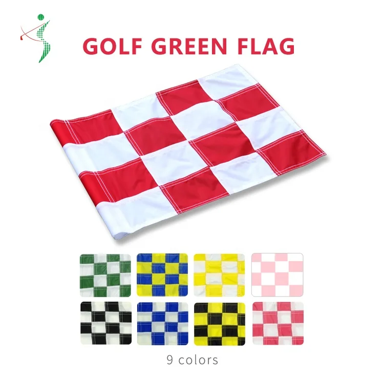 51x36cm Customized Printing Polyester Golf Flag Buy Golf Practice