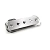 Keyport Pivot Compact Stonewashed Aluminum Everyday Carry Key Holder Modern Swiss Army Keychain Organizer