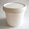 Factory Washing Powerder 5L Transparent pail for Chemical products or Food packaging with lid and handle