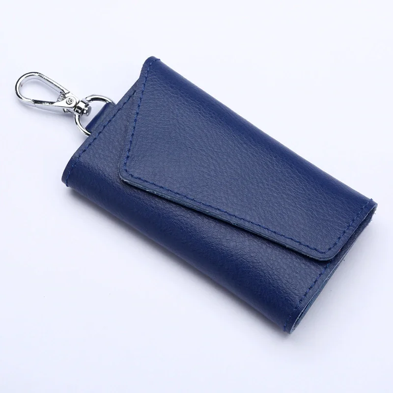 product-GF bags-Genuine Leather Keychain Men Women Key Holder Organizer Pouch Car Key Chain Wallet H-5