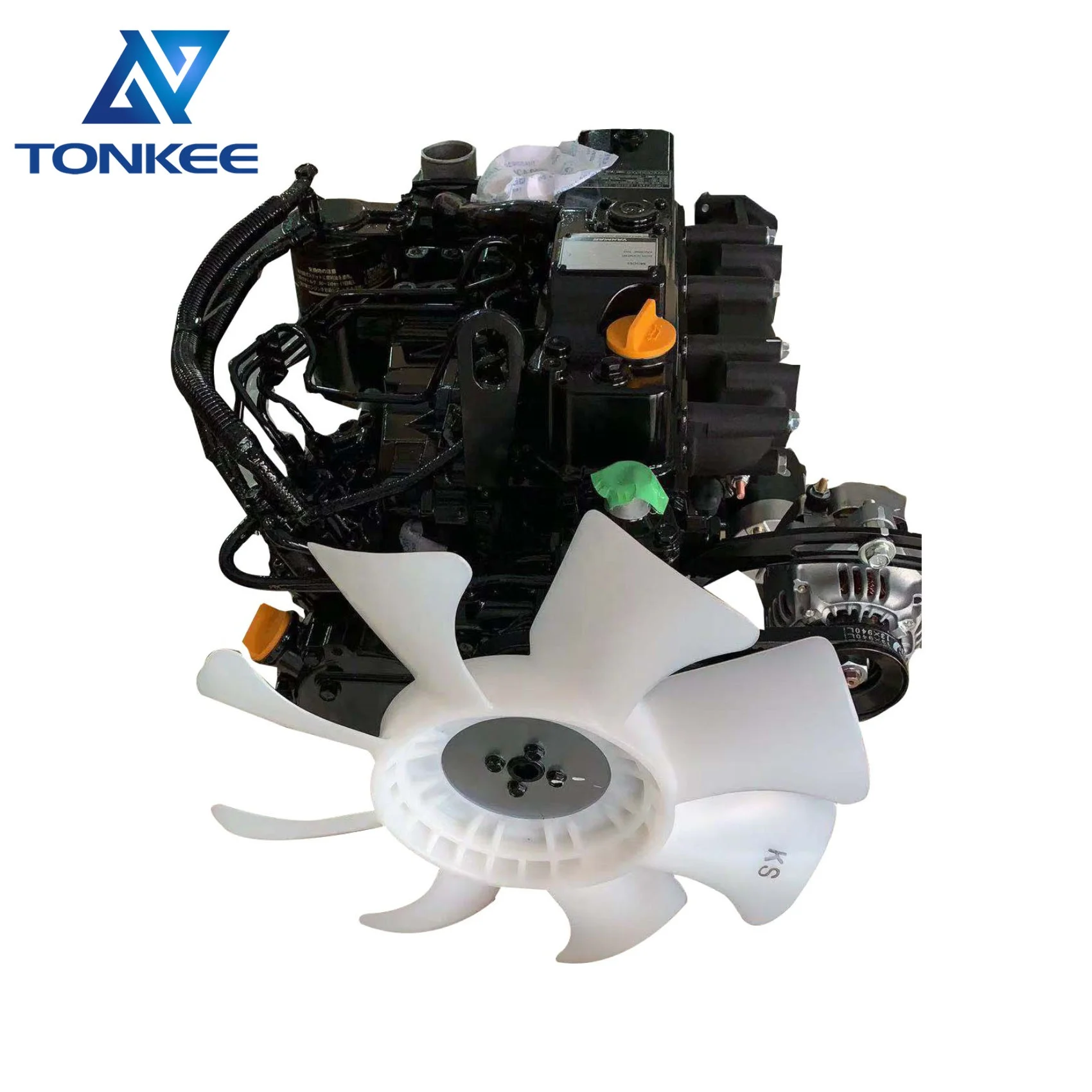 heavy machinery parts 4TNV88-BSBKCC 4TNV88-BPYBE complete diesel engine assy 4TNV88 diesel engine assembly without turbo (4).jpg