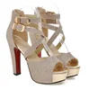 Hot Sale Accept 1 Pairs 35-43 High Heel Strappy Sexy Women Sandal Lady Shoes