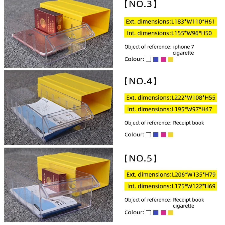 04 Parts storage box (Yellow) 