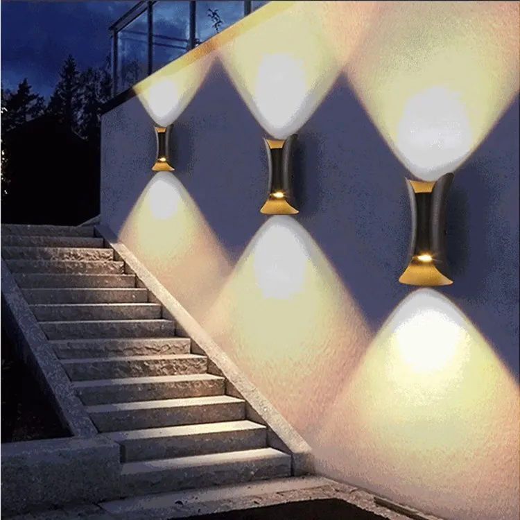 Creative garden led wall light simple outdoor led wall lamp