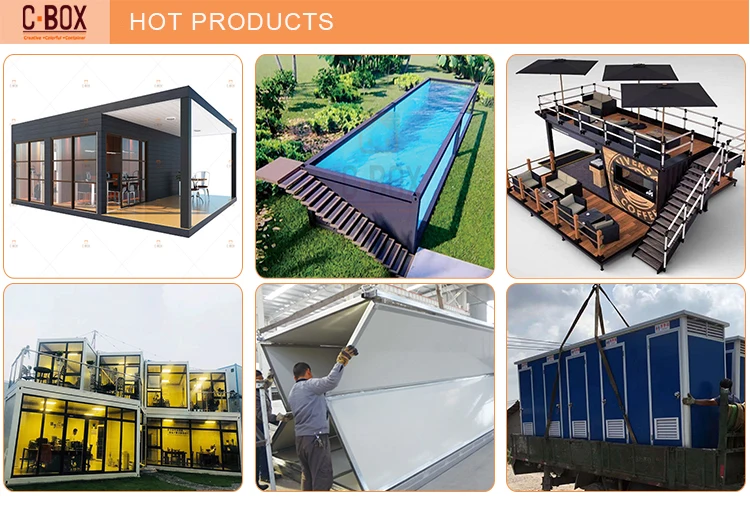 Professional Custom Sea Container 40ft Bar Prefab Modified Sea Shipping