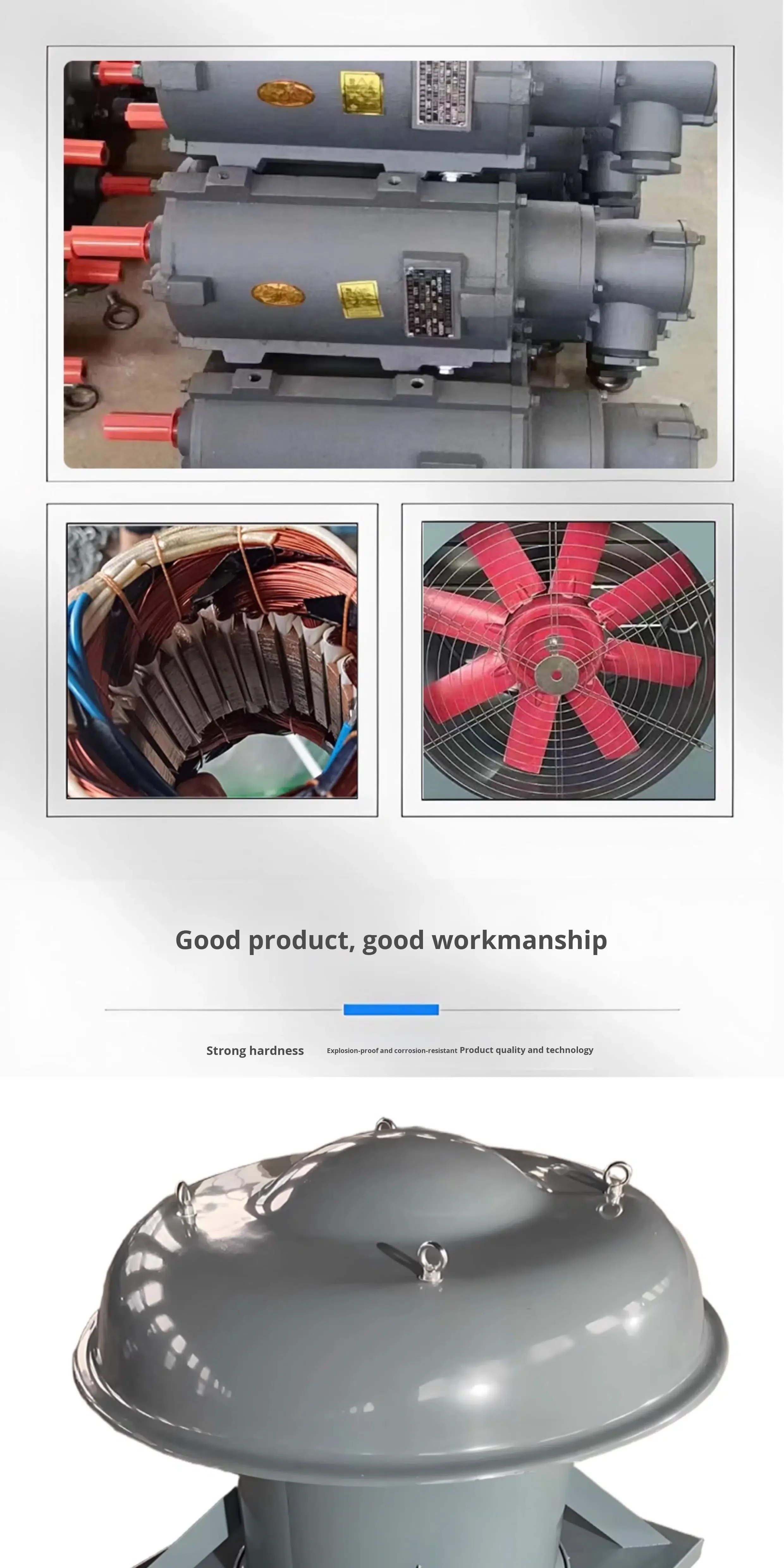 Axial Flow Fan, Explosion-proof, Roof - detail 8