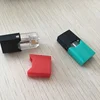 Latest Qcell coil empty pod cbd carts vape blazertech Nico refillable close system pod with pod adapter