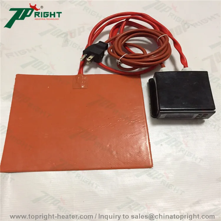 12 Volt Diesel Fuel Tank Heating Pad Silicone Heater Pad/Mat with