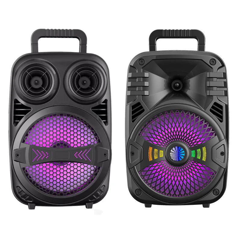 HS808 wireless loudspeakers portable boombox,parlantes bluetooth speaker outdoor high power for square dancing & Home Party - ANKUX.COM