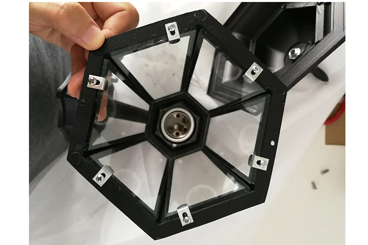 Brief style european modern outdoor wall light E27 glass balcony lamp waterproof lighting fitting aluminum garden light