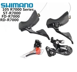 SHIMANO R7000 Groupset 105 R7000 Derailleurs ROAD Bicycle Front Derailleur + Rear Derailleur + Shifter update from 5800