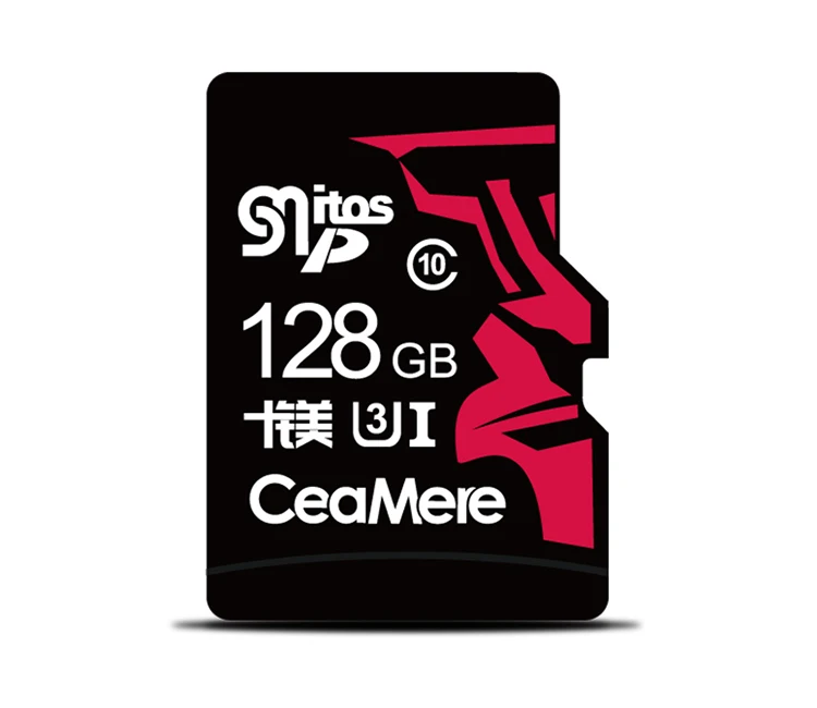 Ceamere Face Pattern Original 256GB SD Cards Micro Memorias Class 10 Microsdxc TF Carte 8GB 16GB 64GB 128GB 256GB SD Memory Card