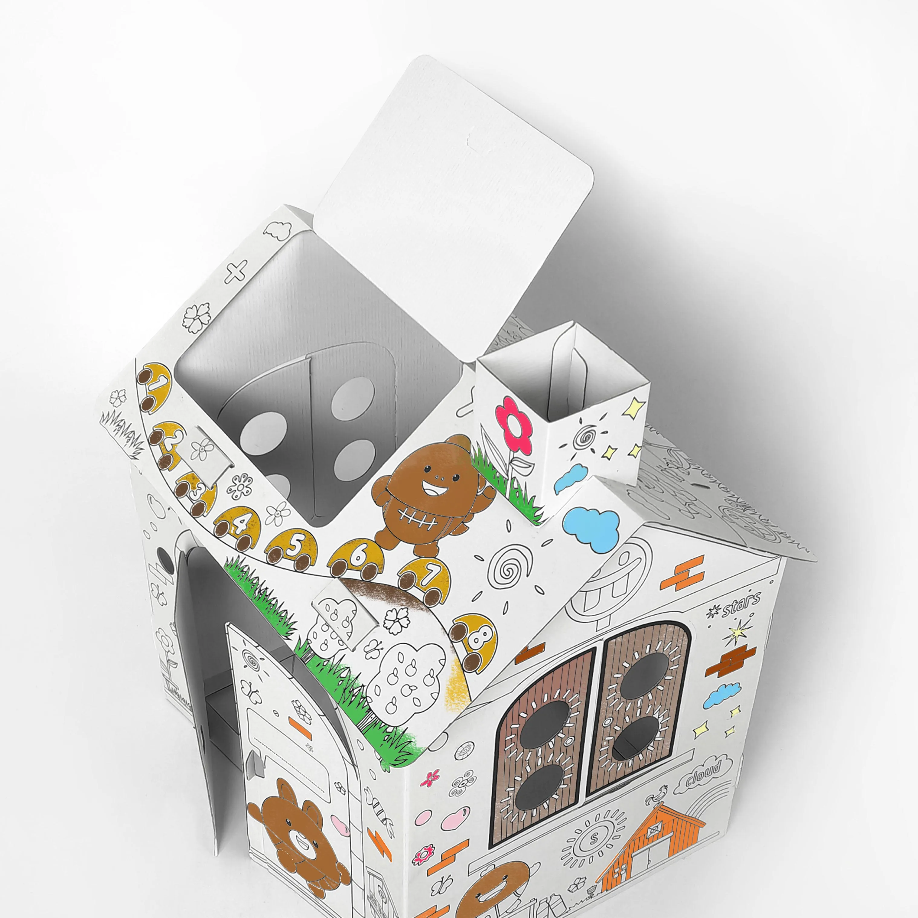 3d Doodle Drawing Kids Creative Painting Toys Diy Education Cardboard