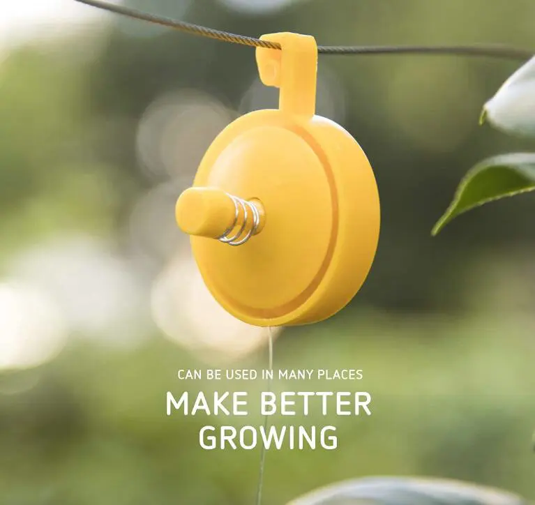Retractable Plant Yoyo With Stopper For Grow Support In Tent Garden Or