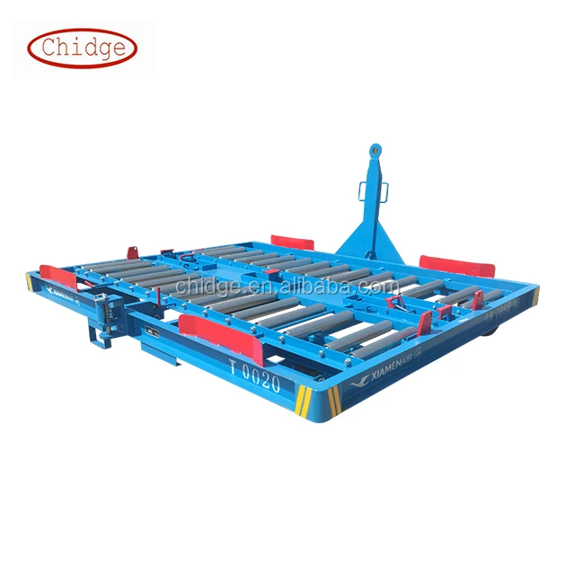 Aircrfat Ground Support Equipment 7000kg Pallet Dolly For Airport