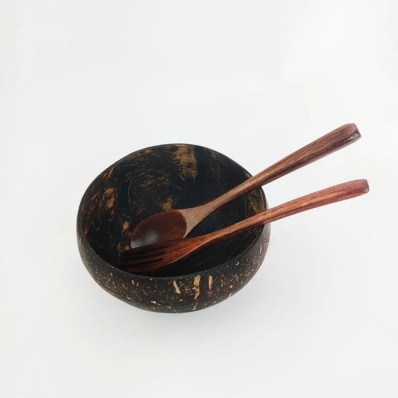 Rice Handcraft For Kitchen Natural bowl 1pieces×coconut Shell Bowl Soup,Food 