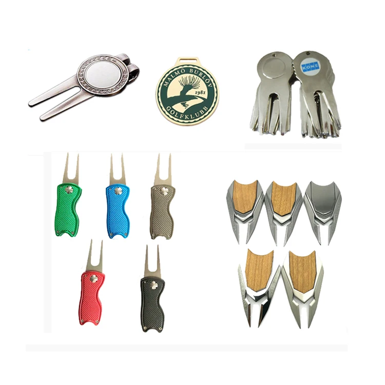 Custom Bulk Wholesale Metal Blank Bottle Opener Golf Divot Repair Tools