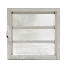 Id&eacute;ias de novos produtos 2018 da grelha de vidro moldura de alum&iacute;nio janela