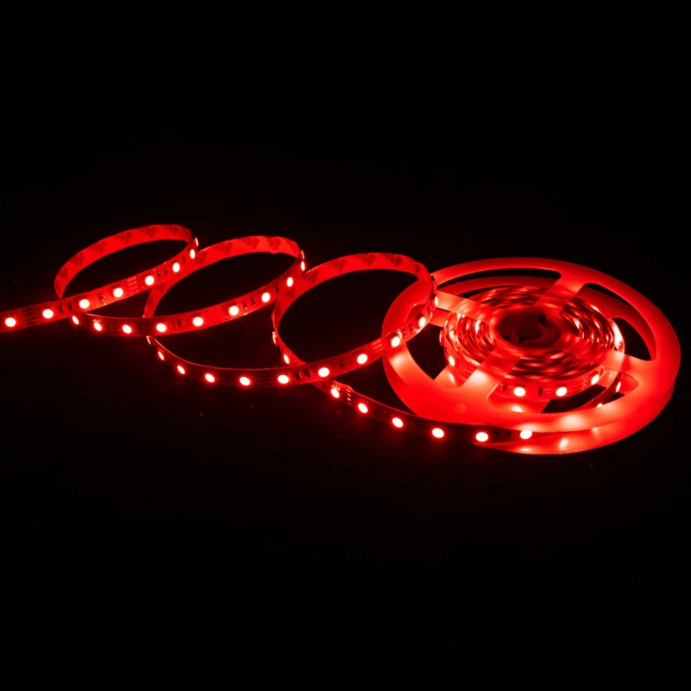 5050 RGB Led strip light 12V/24V 60led/M flexible Waterproof led lamp