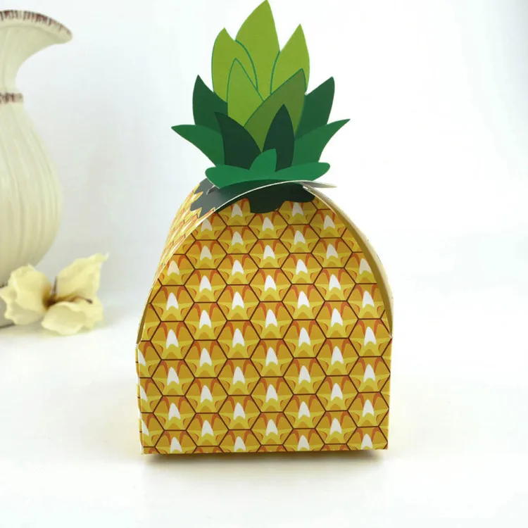 Details about   25PC Wedding Candy Box Baby Shower Birthday Favors Gift Paper Pineapple Gift Bag 
