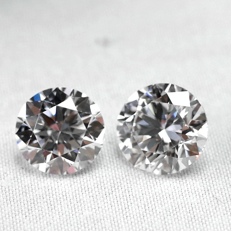 White D Color Vs Purity Diamond Loose Round Cut Polished Diamonds From