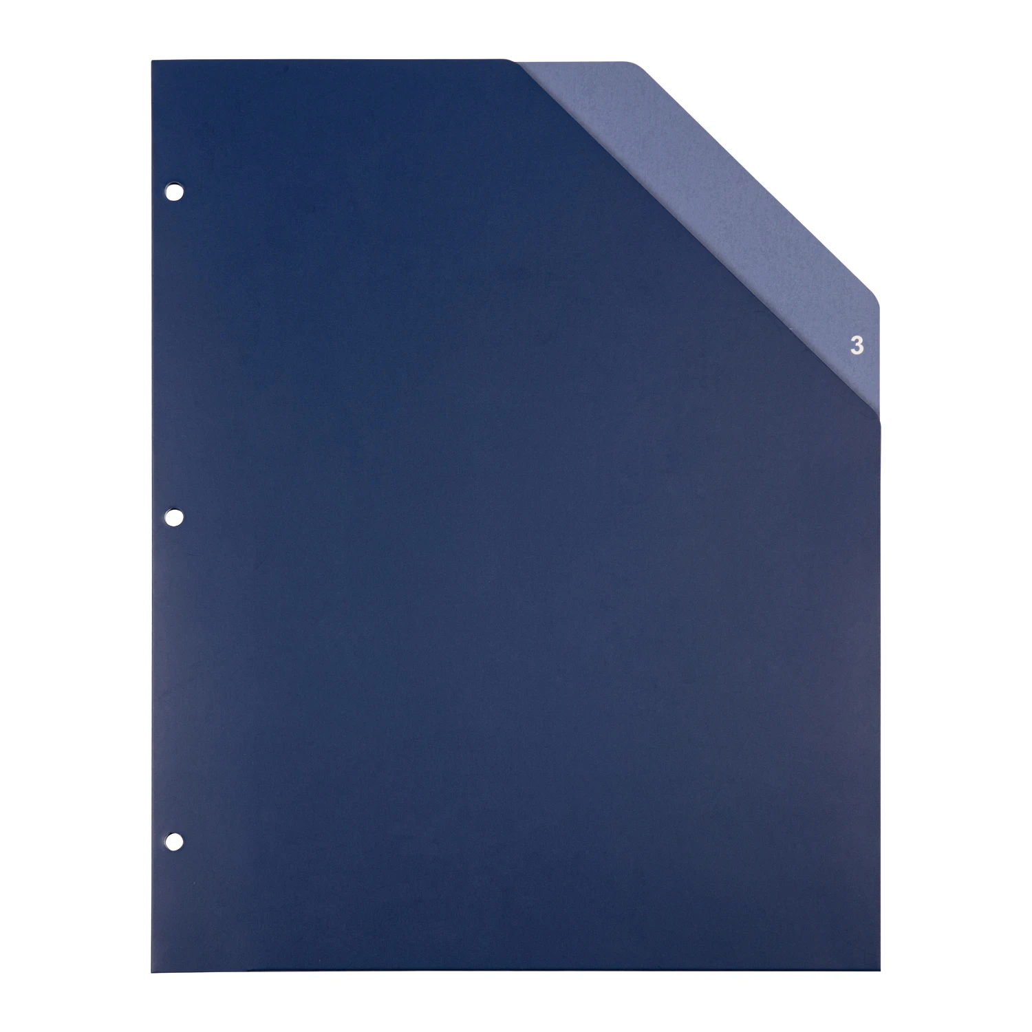 3 Pieces Paper Cardboard Presentation File Folder Custom Folder With