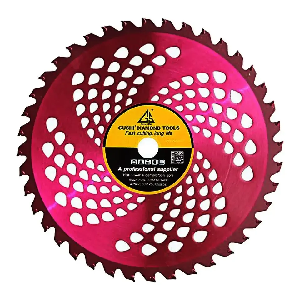 Hot Sale Carbide Circular Tct Grass Cutting Blade For Grass Wood Tree