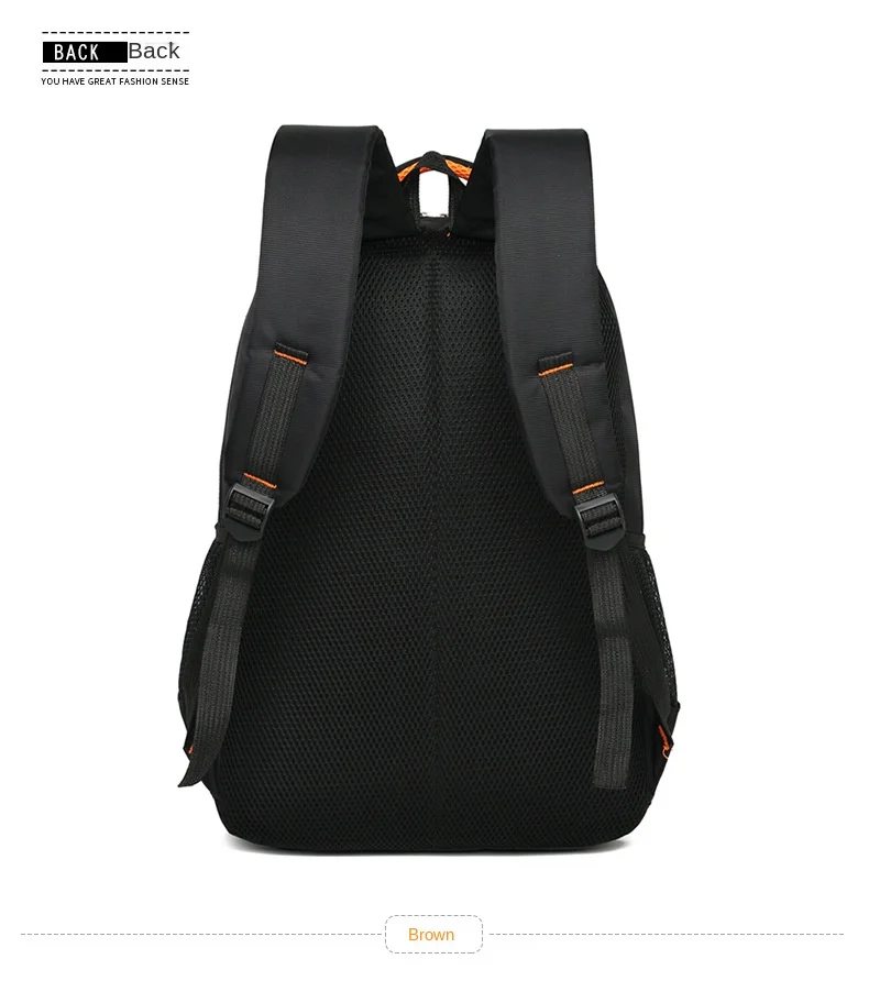 Women's Korean Style Large Capacity Backpack Men's Computer Bag Fashionable Schoolbag for Junior Senior High School Backpack
