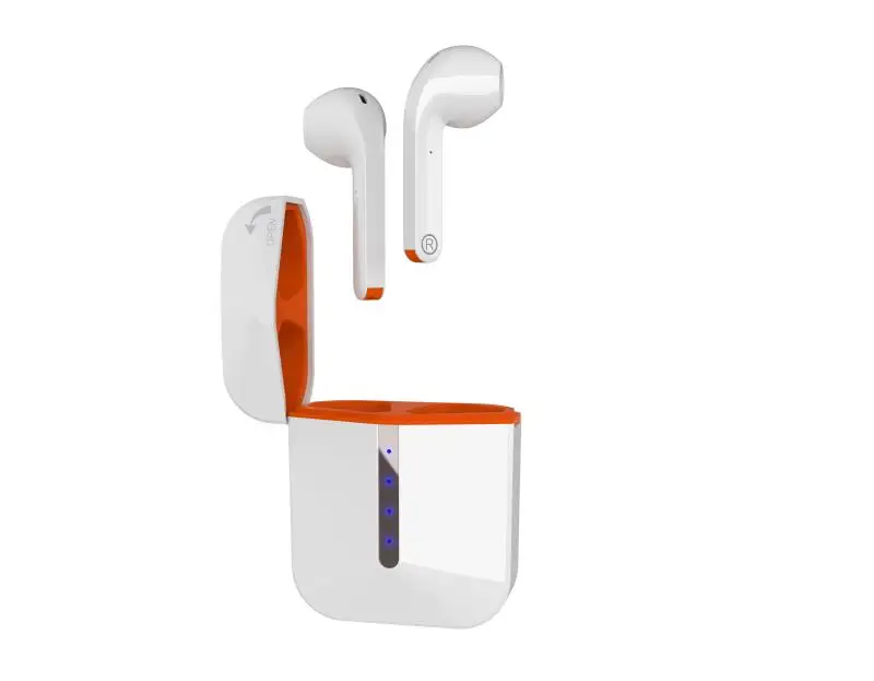 High quality H21T waterproof with indicator blue tooth mini TWS wireless sports earbuds