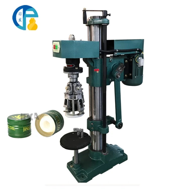 High Quality Semi Automatic Pet Bottle Cappers Wine Bottle Capper