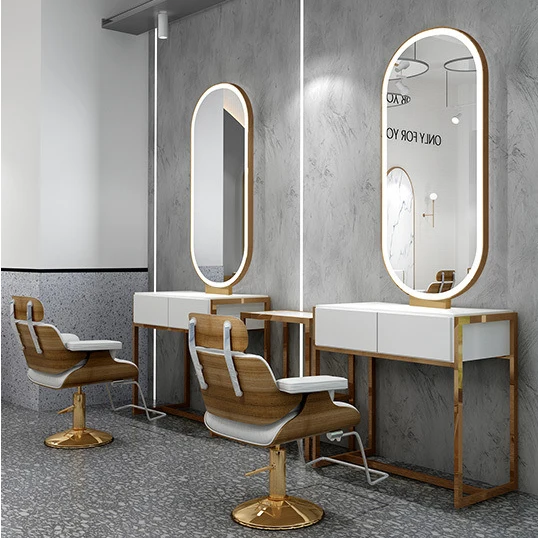 Nordic Light Luxury Single And Doublesided Cosmetic Mirror Beauty