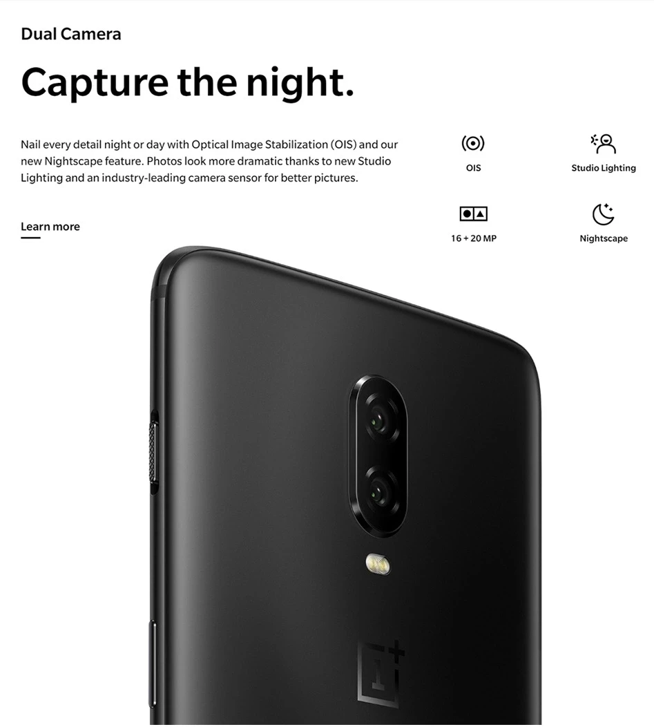 Oneplus 6T 6 T 8GB 128GB In Display Fingerprint ID 6.41