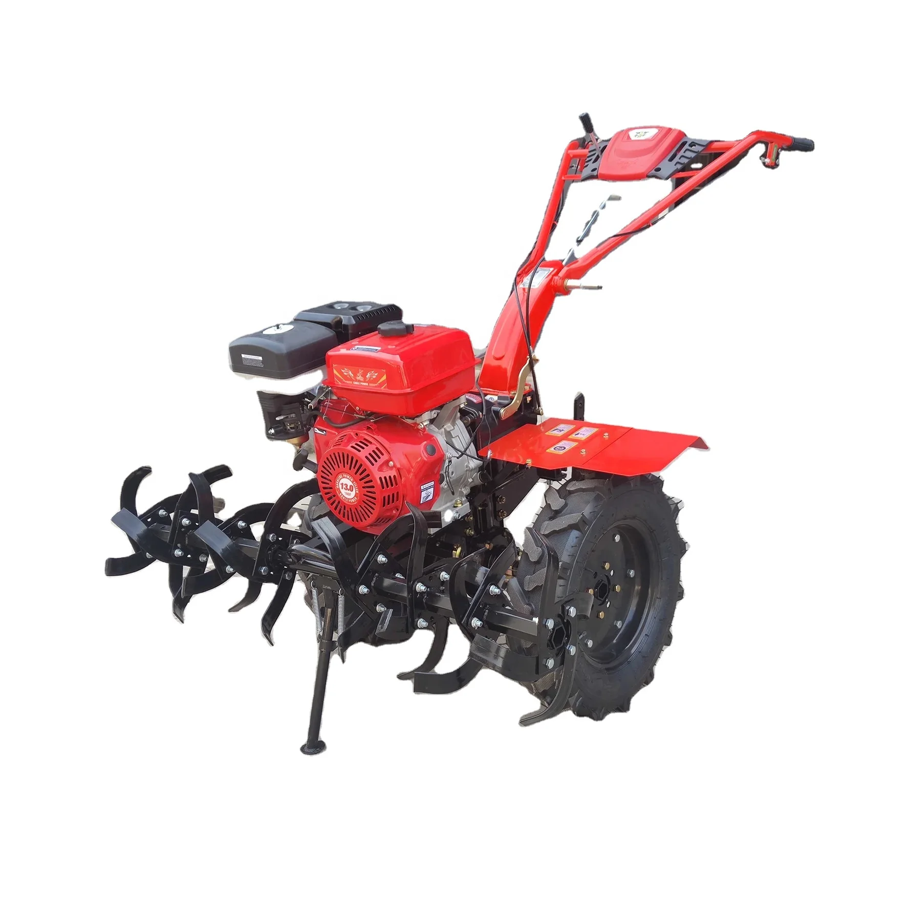 13hp Gearbox Drive Garden Rotavator Cultivator Tiller Agricultural 