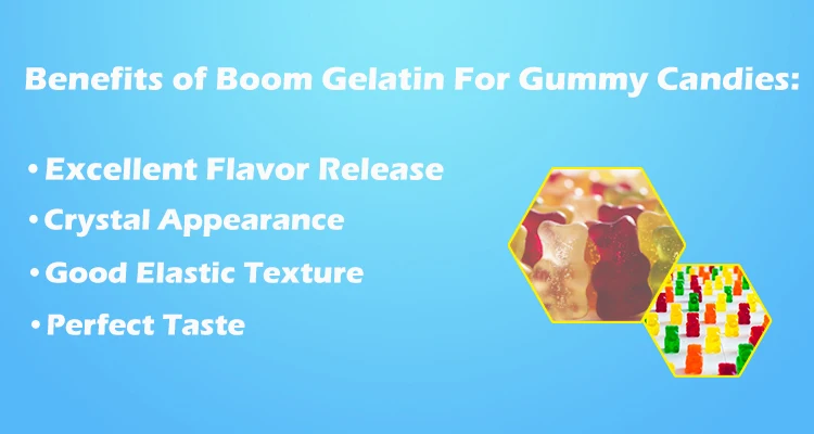 Food Grade Edible Gelatin 160 Bloom Gelatin for Jelly