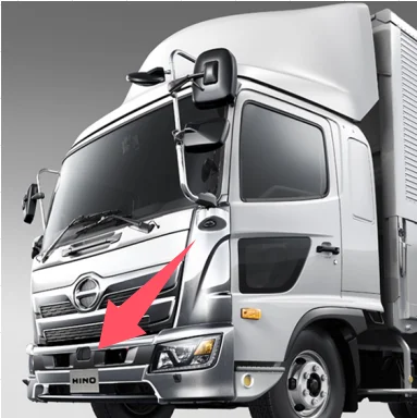 GHCD Paiting/high Quality Plastic Type and Iron Type of  Bumper for Japanese Truck New HIN 500 supplier