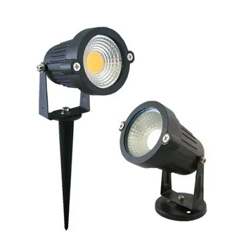 220V 110V 12V 24V Outdoor Garden Lamp 3W 5W 7W Cob Spike LED Spot Light