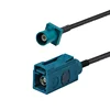 3FT RF Pigtail Fakra Female Jack To Fakra Z Male Plug Cable RG174
