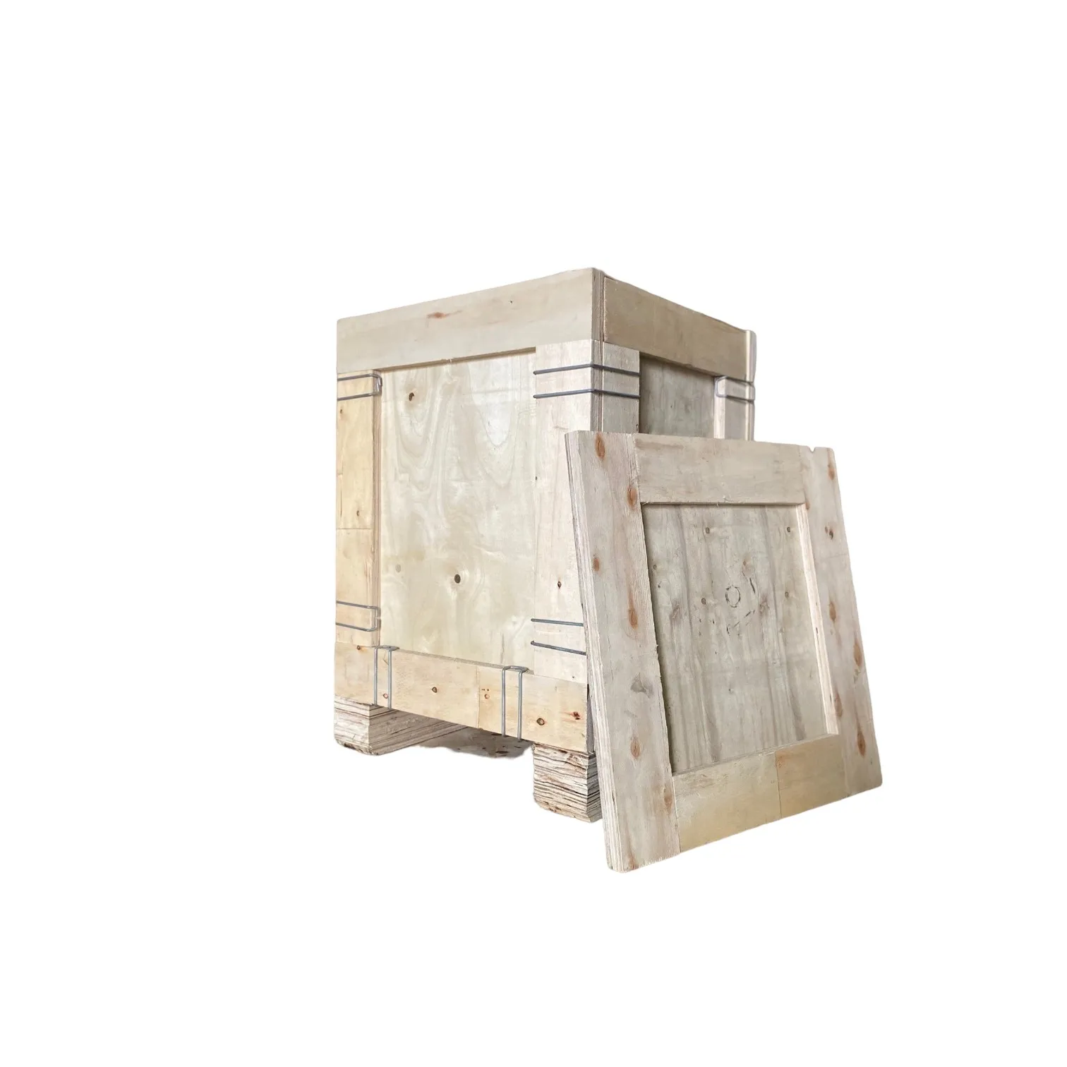 Wooden Storage Crate Professional Team Recyclable Using Components