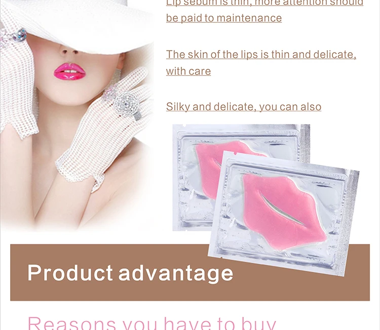 Best Selling Nourishing Plumping Shining Plumping pink Collagen Crystal lip Mask