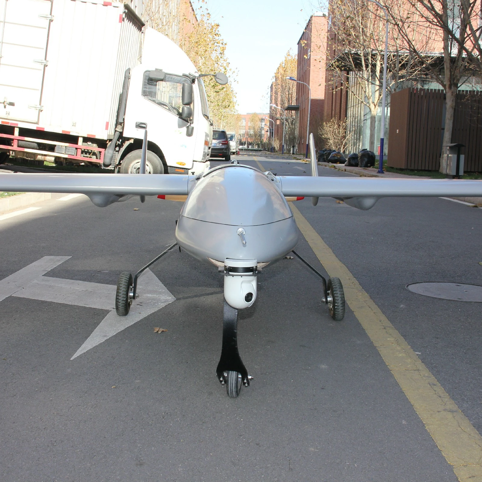 
HC-132 Long Endurance Aerial Surveillance Survey Mapping Gasoline Engine UAV Fuel Power Fixed Wing Drone 