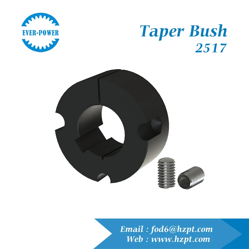 SPA SPB SPC SPZ European standard V belt pulley taper lock bush non-QD bush sheave nylon plastic steel v pulley